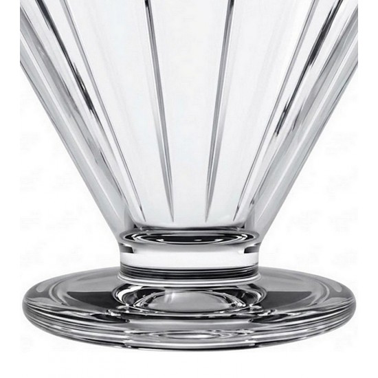 Taça Para Sobremesa 8cm Altura Com Borda Dourada